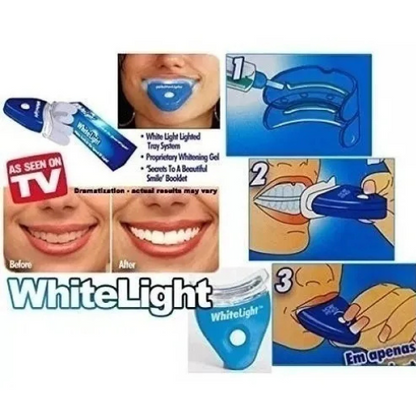 Blanqueador dental WhiteLight: Blanquea tus dientes en minutos