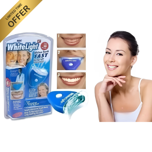 Blanqueador dental WhiteLight: Blanquea tus dientes en minutos